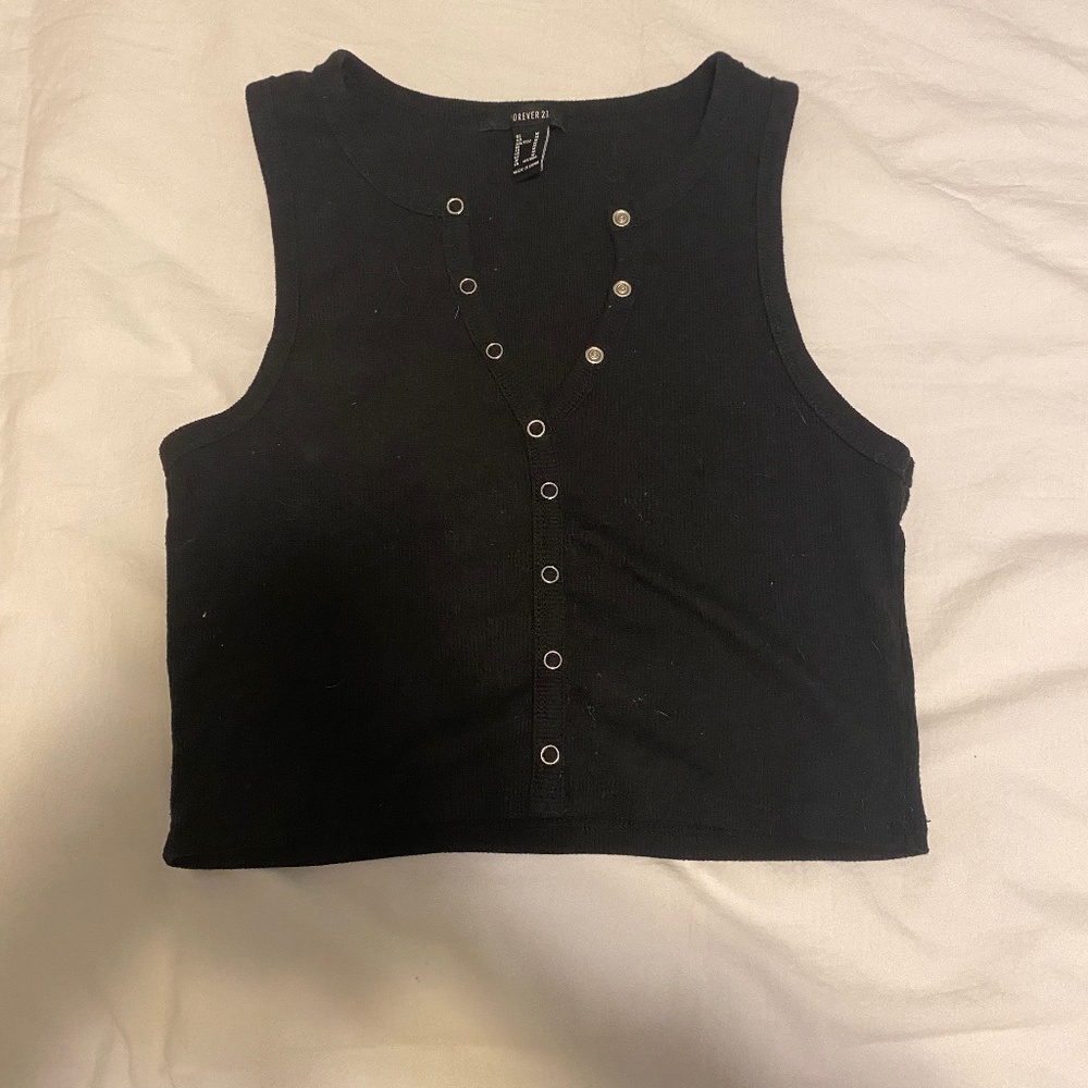 Forever 21 Button Down tank